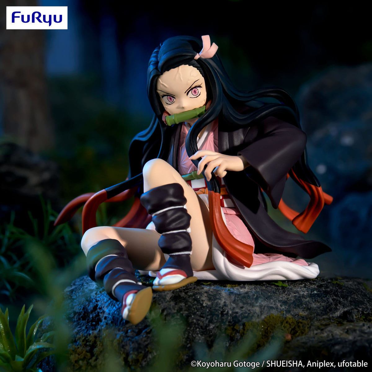 Demon Slayer - Nezuko Kamado - Tapón de fideos figura (Furyu)