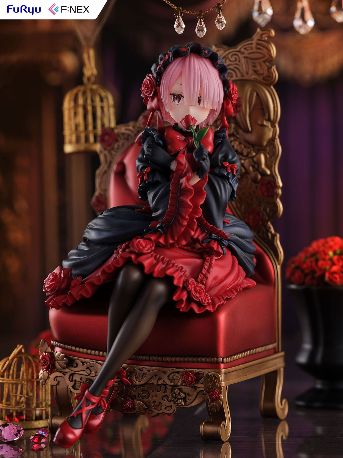 Re:Zero - Ram - Gothic F:Nex figura 1/7 (Furyu)