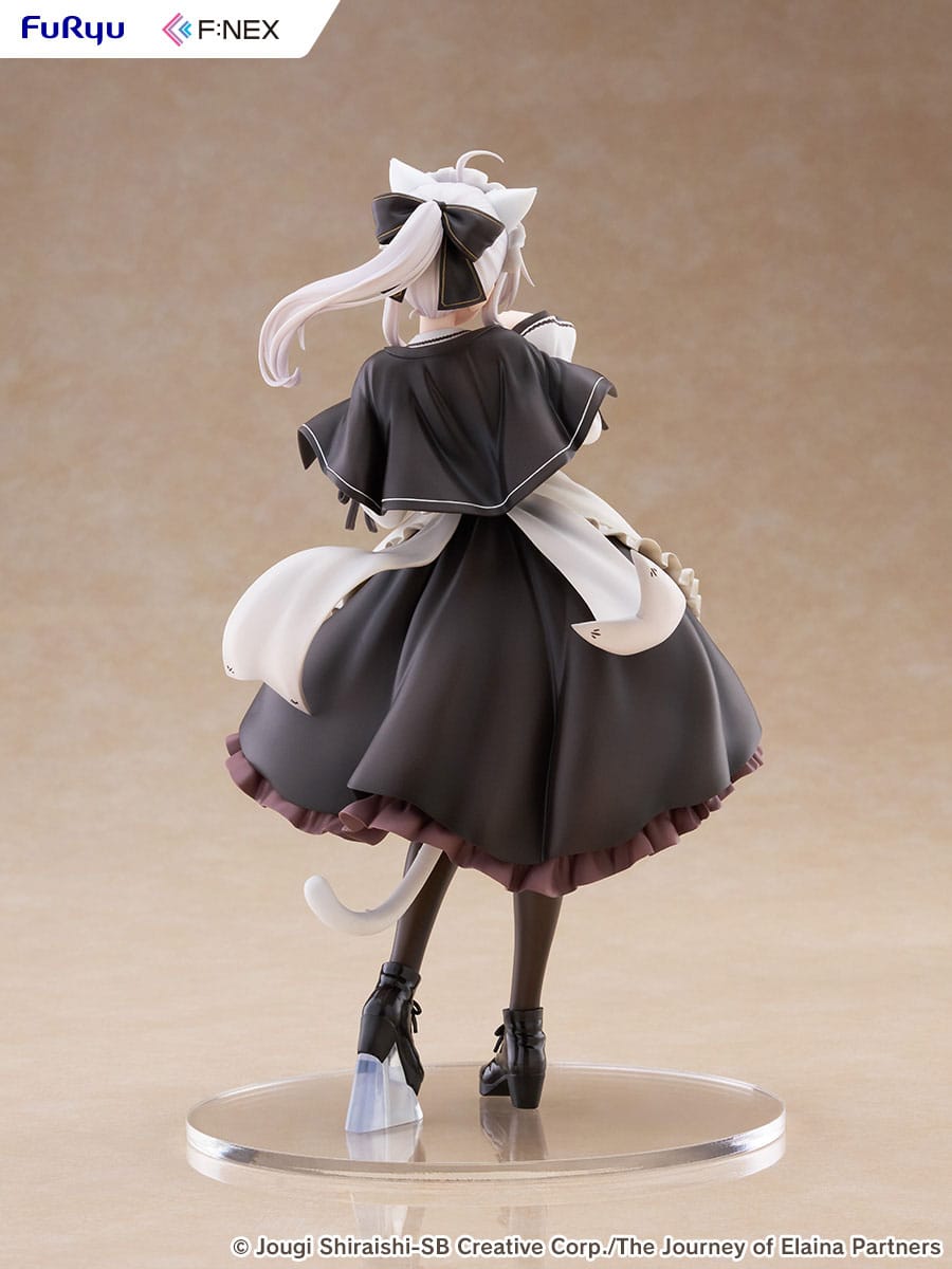 Wandering Witch: The Journey of Elaina - Elaina - Cat Ear Cafe F:NEX Figur 1/7 (Furyu)