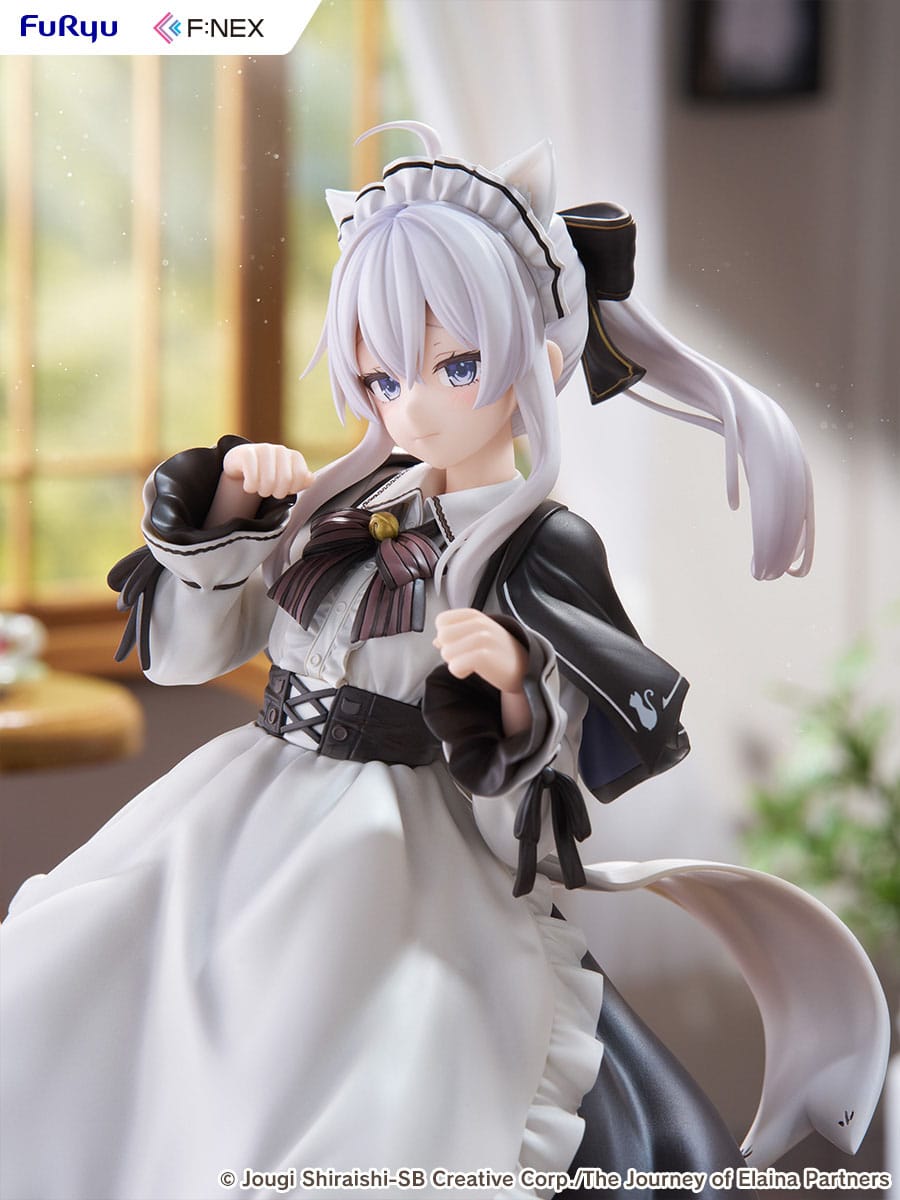 Wandering Witch: The Journey of Elaina - Elaina - Cat Ear Cafe F:NEX Figur 1/7 (Furyu)