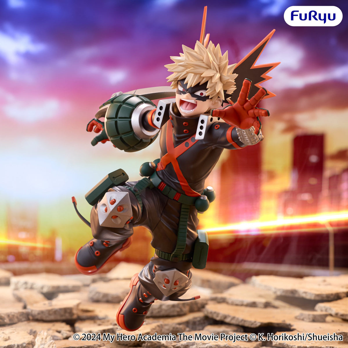 My Hero Academia: You're Next - Katsuki Bakugo - Muchute Figur (Furyu)