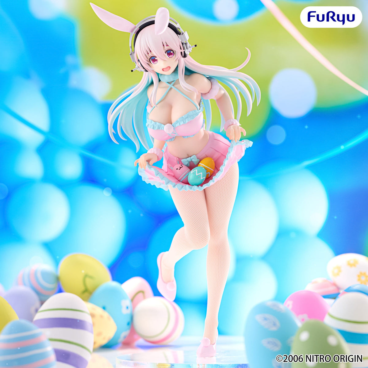 Super Sonico - Pastel Easter - BiCute Bunnies Figur (Furyu)