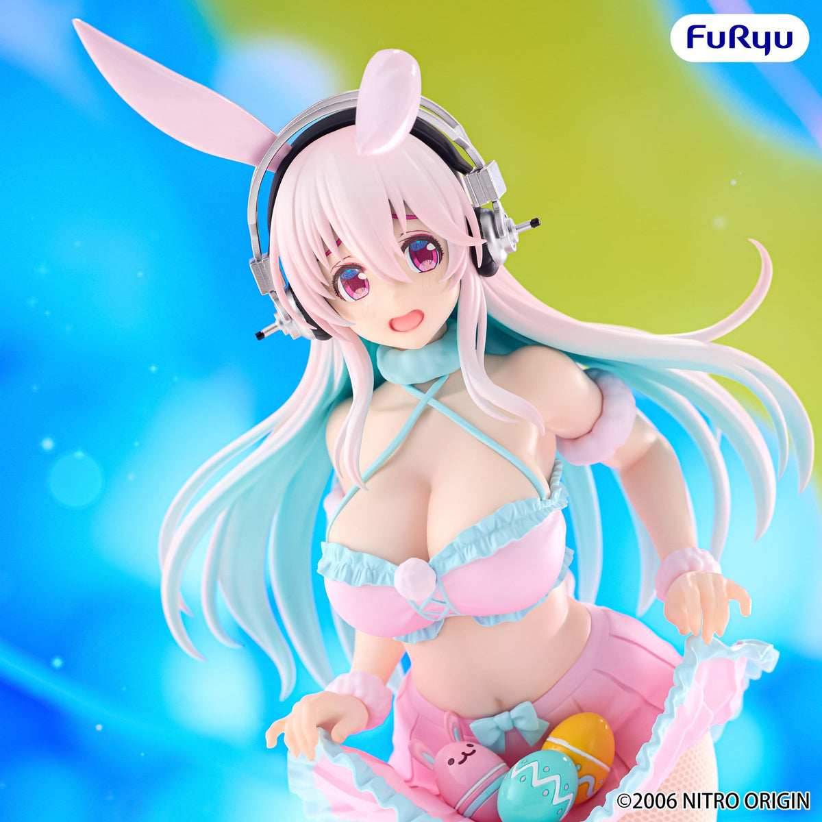 Super Sonico - Pastel Easter - BiCute Bunnies Figur (Furyu)