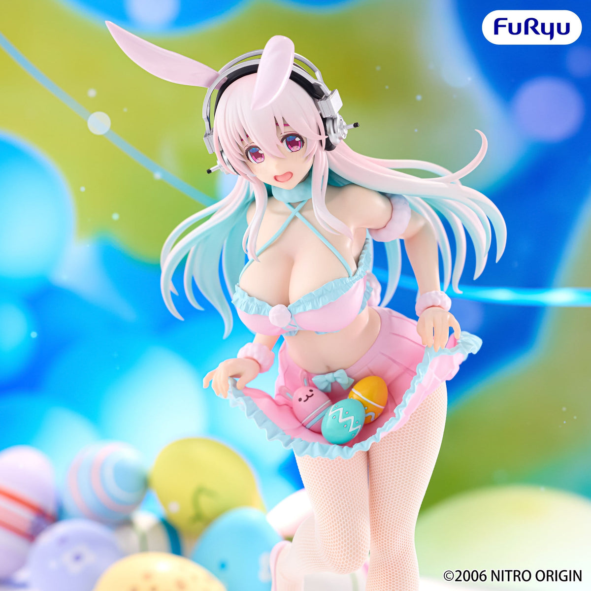 Super Sonico - Pastel Easter - BiCute Bunnies Figur (Furyu)