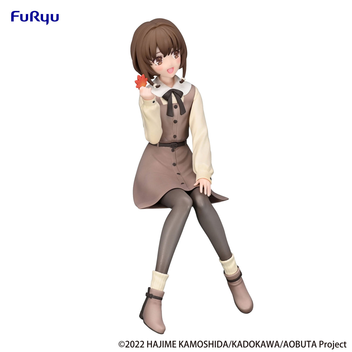 Il mascalzone non sogna la coniglietta Senpai - Kaede Azusagawa - Tappo per tagliatelle con outfit autunnale figura (Furyu)