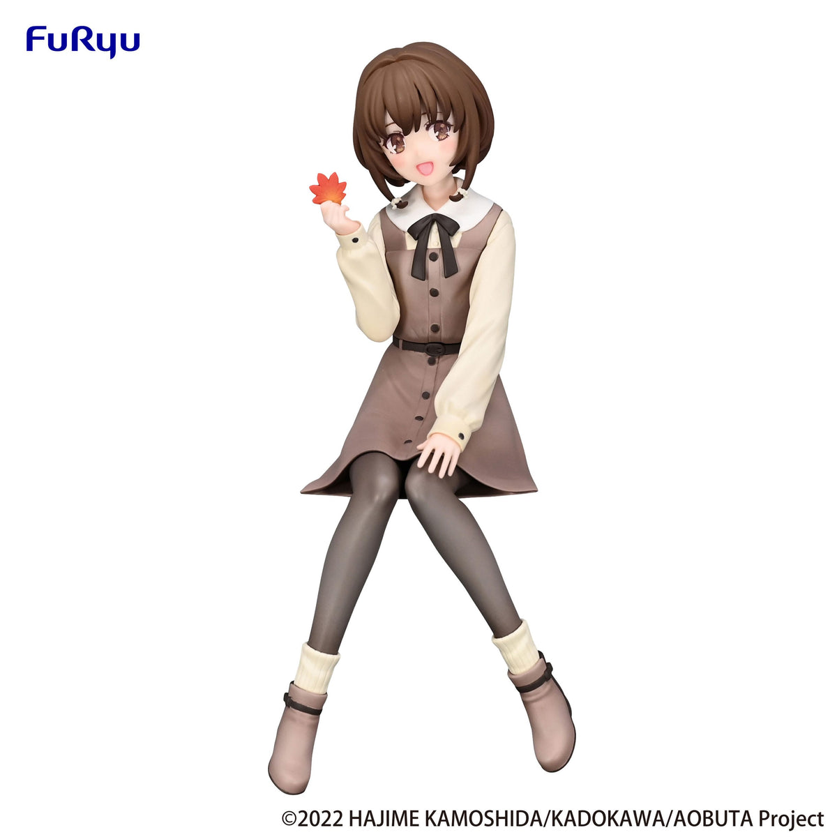 Il mascalzone non sogna la coniglietta Senpai - Kaede Azusagawa - Tappo per tagliatelle con outfit autunnale figura (Furyu)