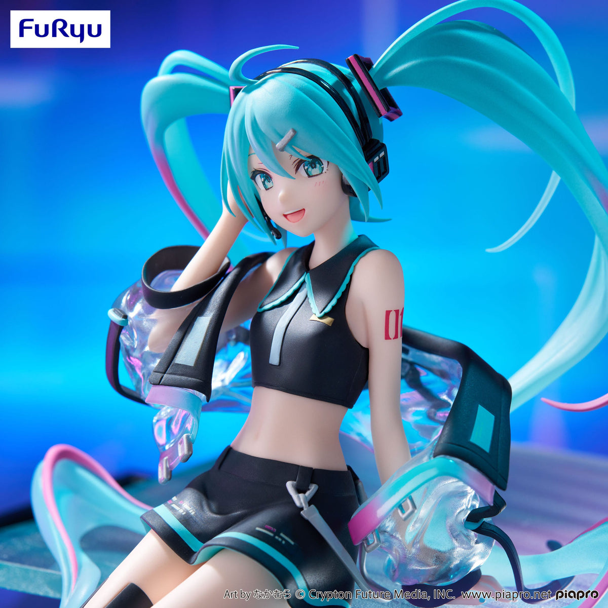 Hatsune Miku - Neon Cyber - Tappo per spaghetti (Furyu)