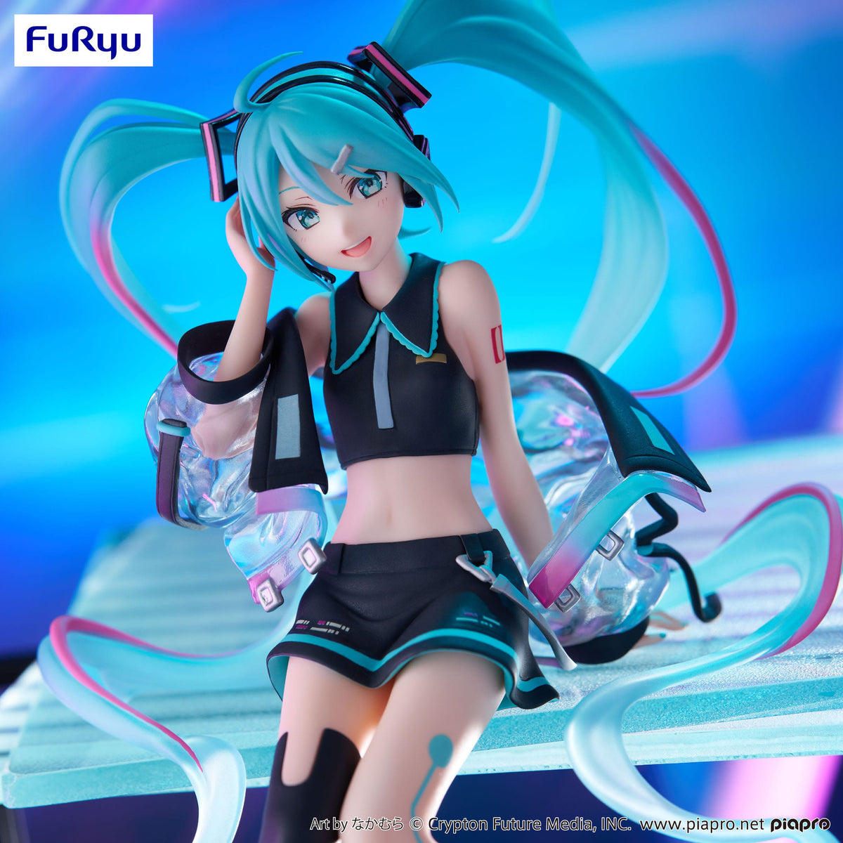 Hatsune Miku - Neon Cyber - Tappo per spaghetti (Furyu)