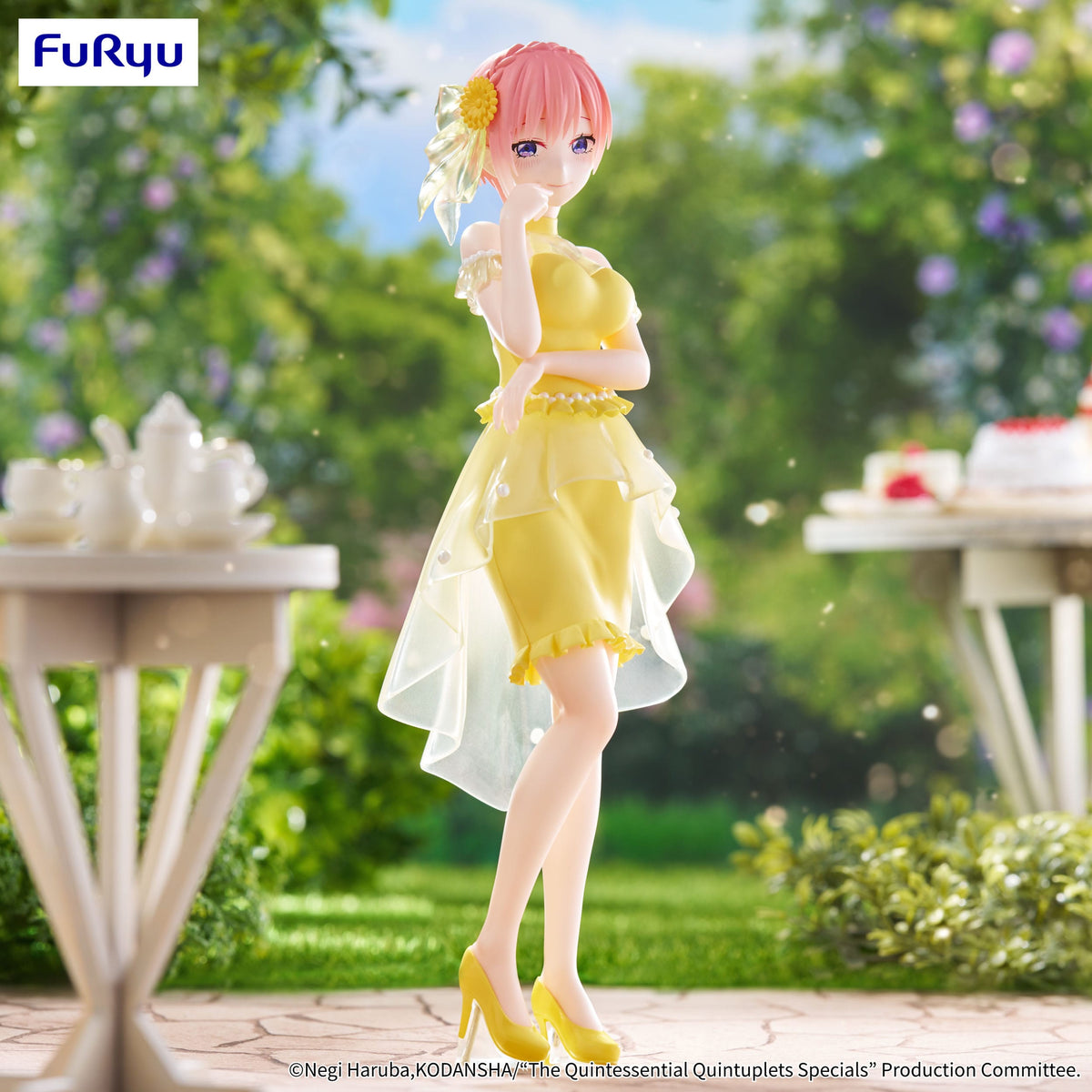 I Quintuplets Quintessential - Ichika Nakano - Trio di abiti color pastello - Prova figura (Furyu)