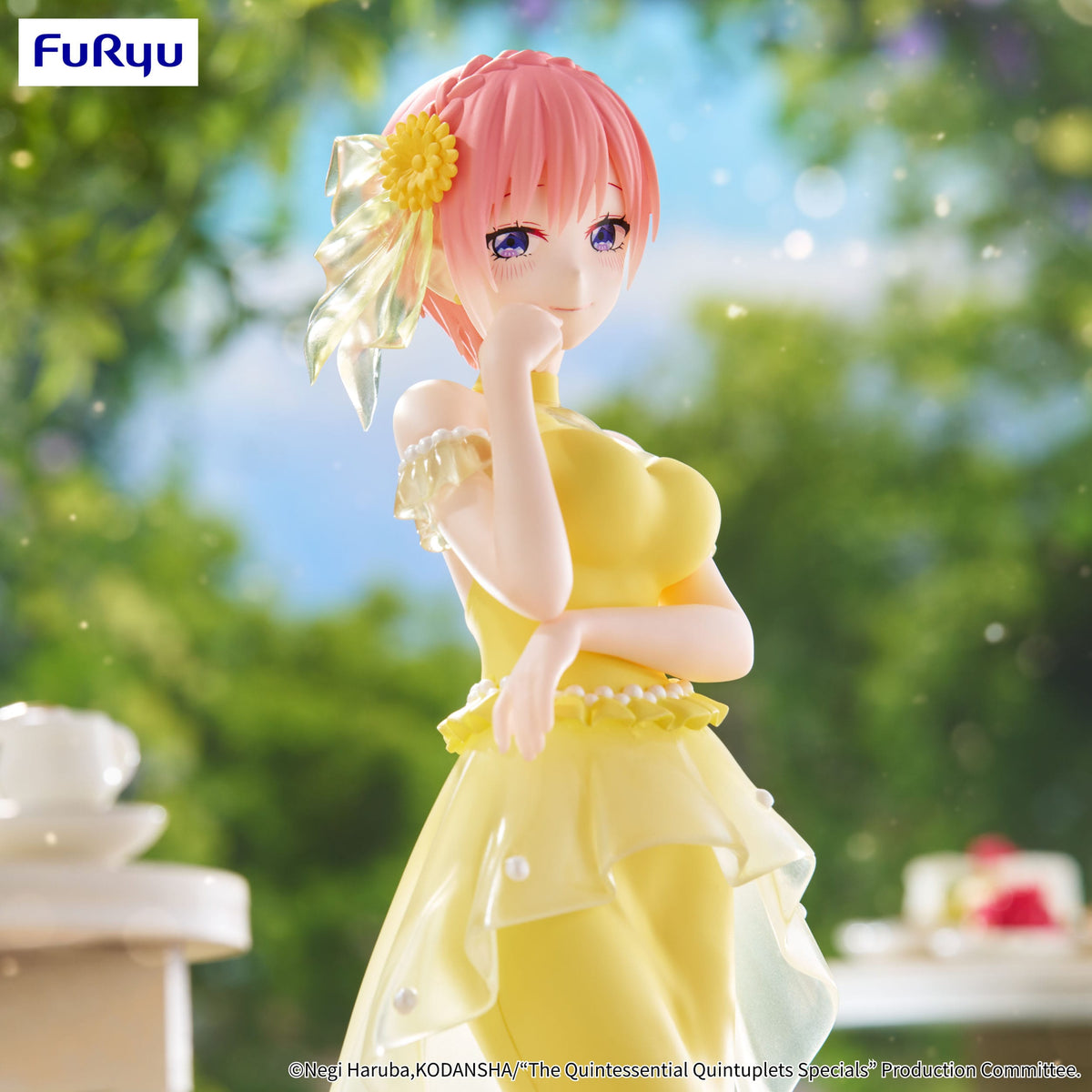 I Quintuplets Quintessential - Ichika Nakano - Trio di abiti color pastello - Prova figura (Furyu)