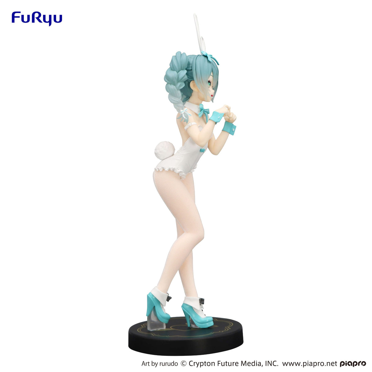 Hatsune Miku - Rurudo White Color - BiCute Bunnies Figur (Furyu)