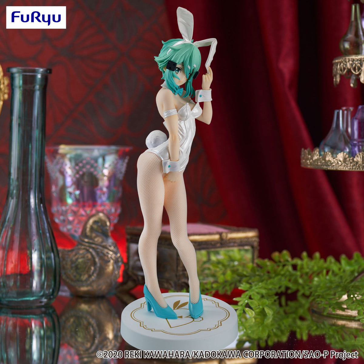 Sword Art Online - Sinon - Witte Parel BiCute Bunnies Figuur (Furyu)