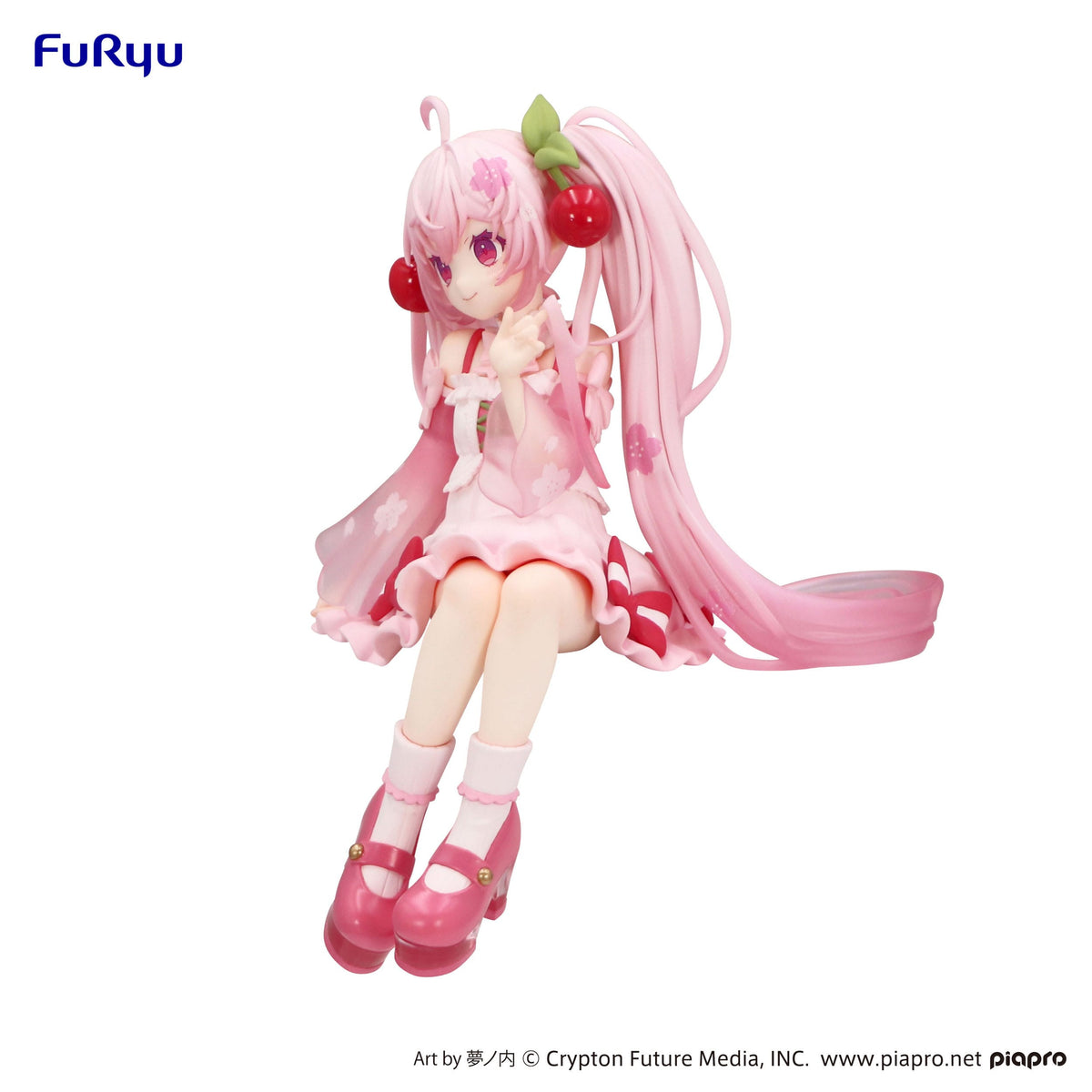 Hatsune Miku - Sakura Miku 2025 - Tapón de fideos figura (Furyu)