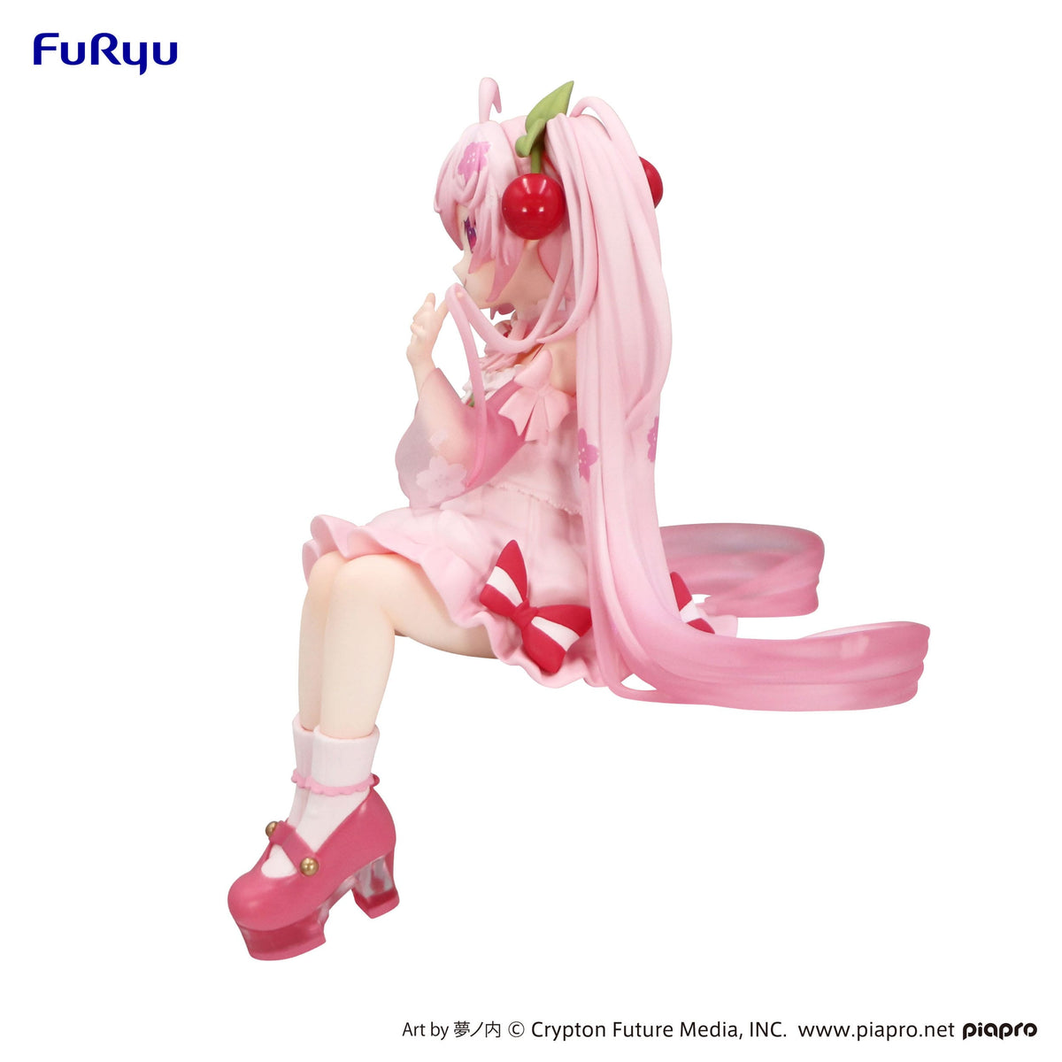 Hatsune Miku - Sakura Miku 2025 - Tapón de fideos figura (Furyu)