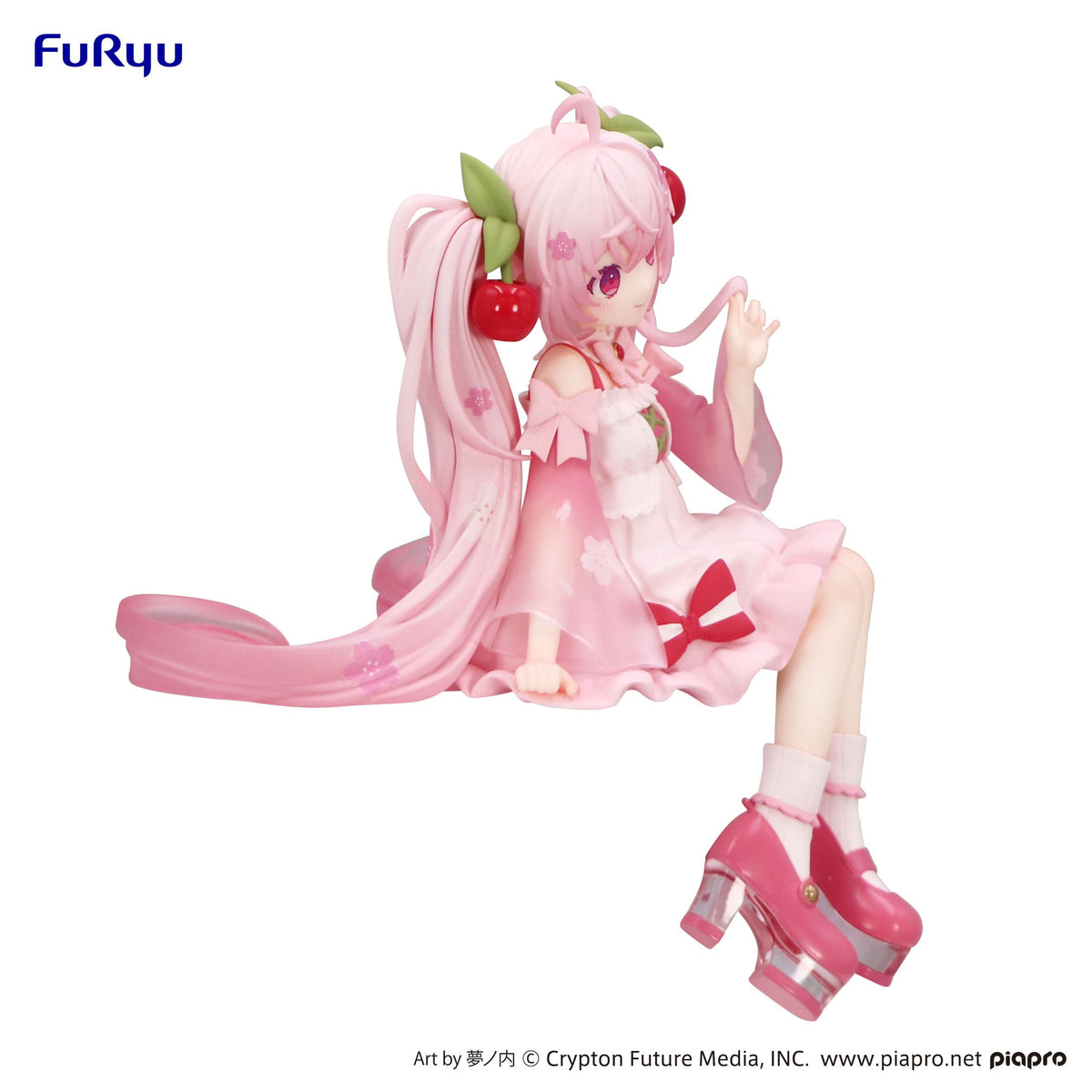 Hatsune Miku - Sakura Miku 2025 - Tapón de fideos figura (Furyu)