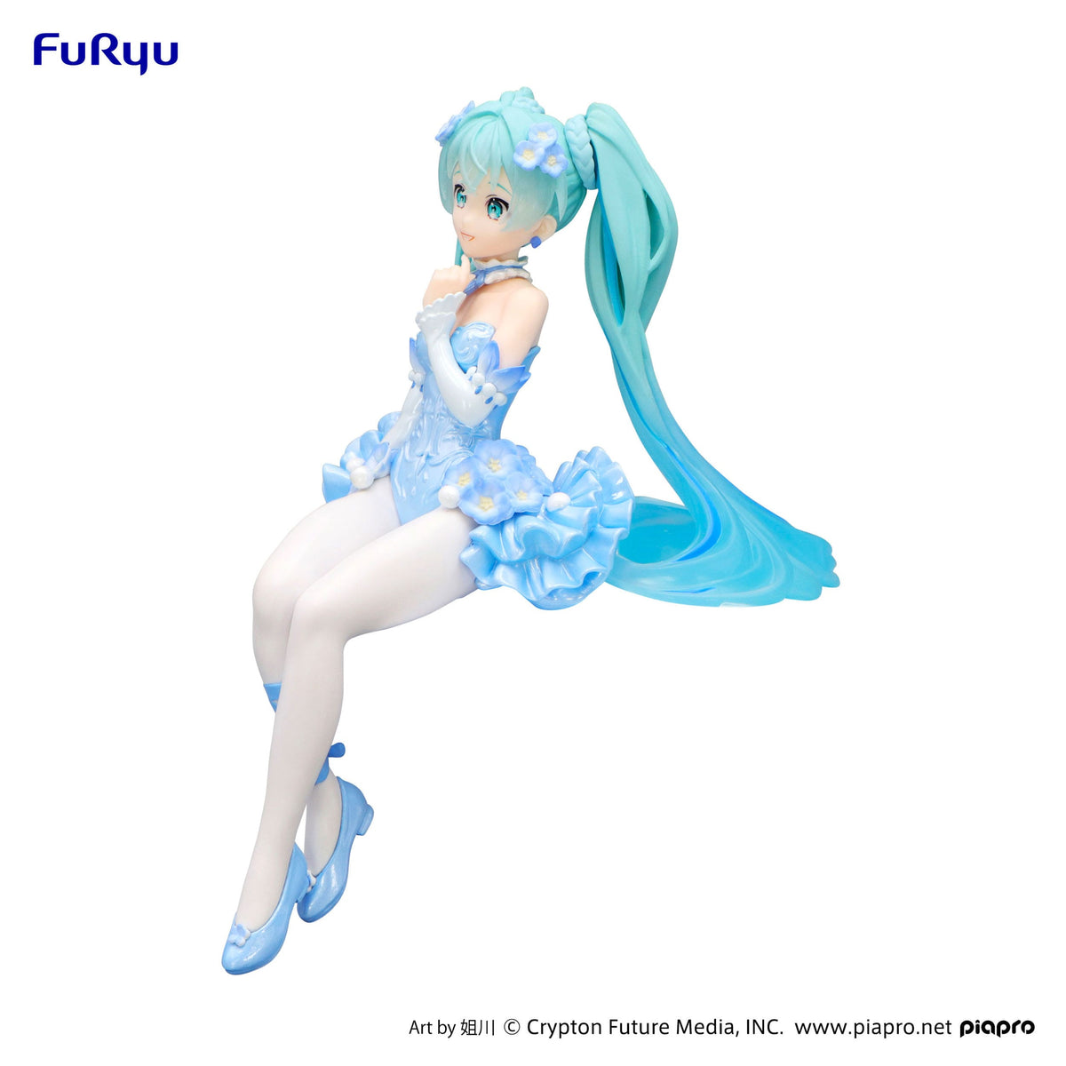 Hatsune Miku - Hada Flor Azul Nemophila - Tapón de Fideos figura (Furyu)