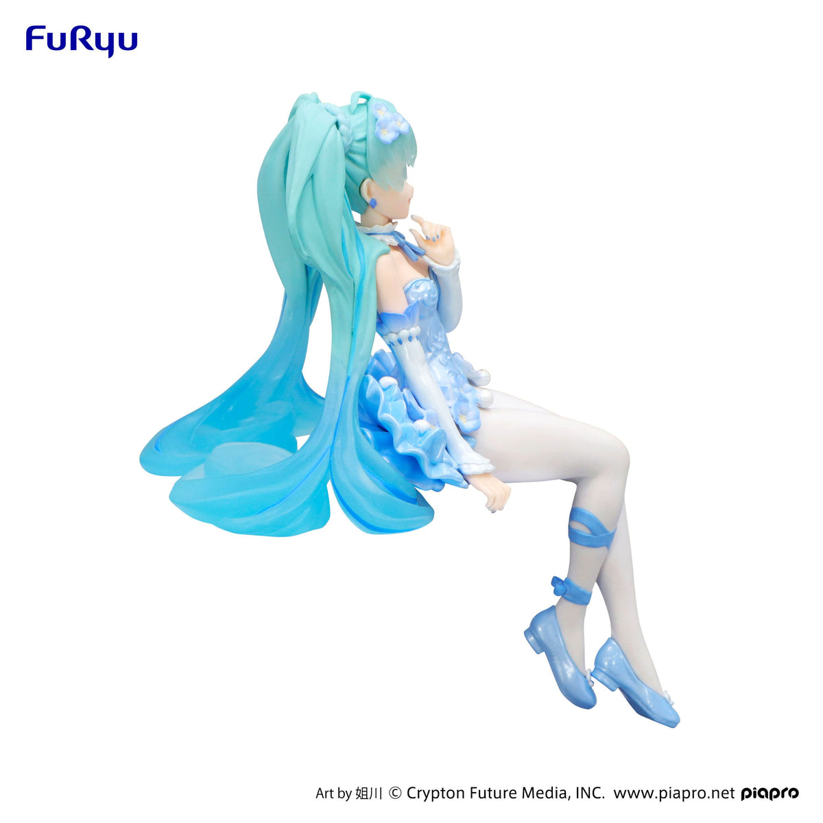 Hatsune Miku - Blue Flower Fairy Nemophila - Noodle Stopper figure (Furyu)