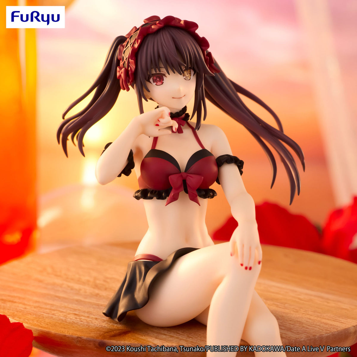 Date A Live - Kurumi Tokisaki - Traje de baño Tapón de fideos figura (Furyu)