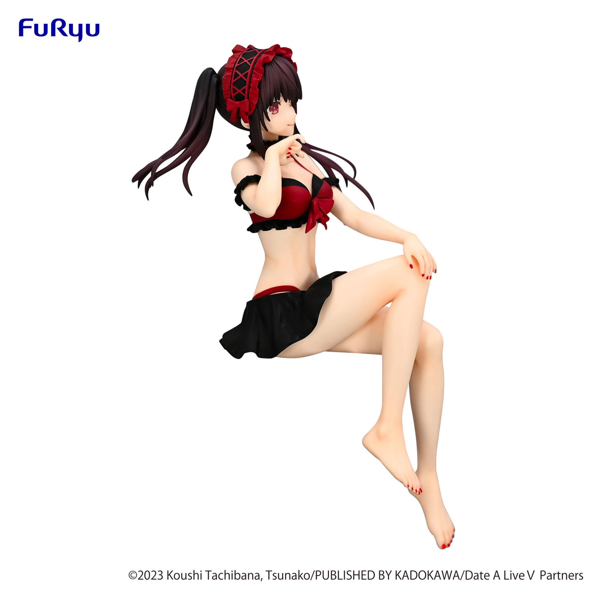 Date A Live - Kurumi Tokisaki - Costume da bagno ferma spaghetti figura (Furyu)