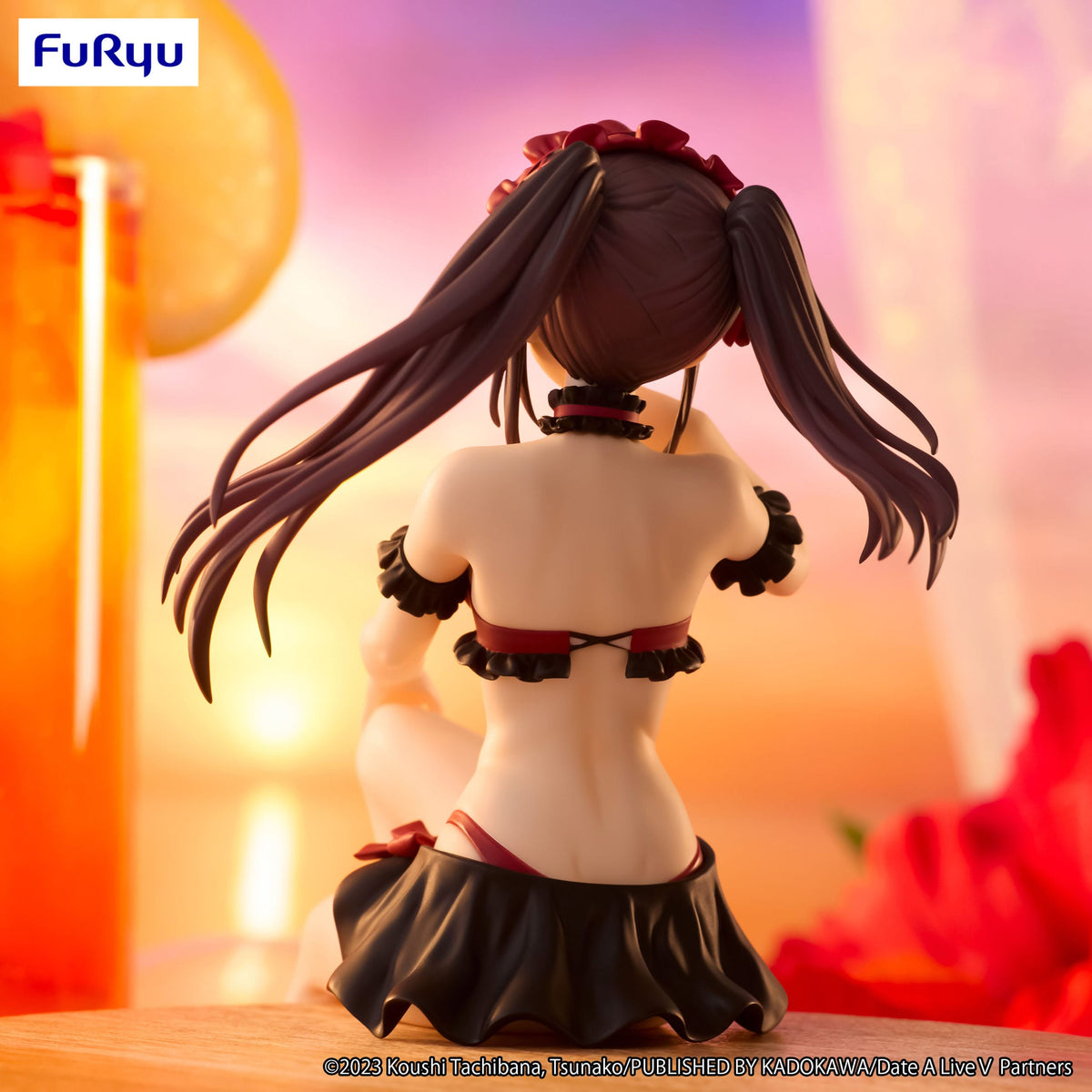 Date A Live - Kurumi Tokisaki - Traje de baño Tapón de fideos figura (Furyu)