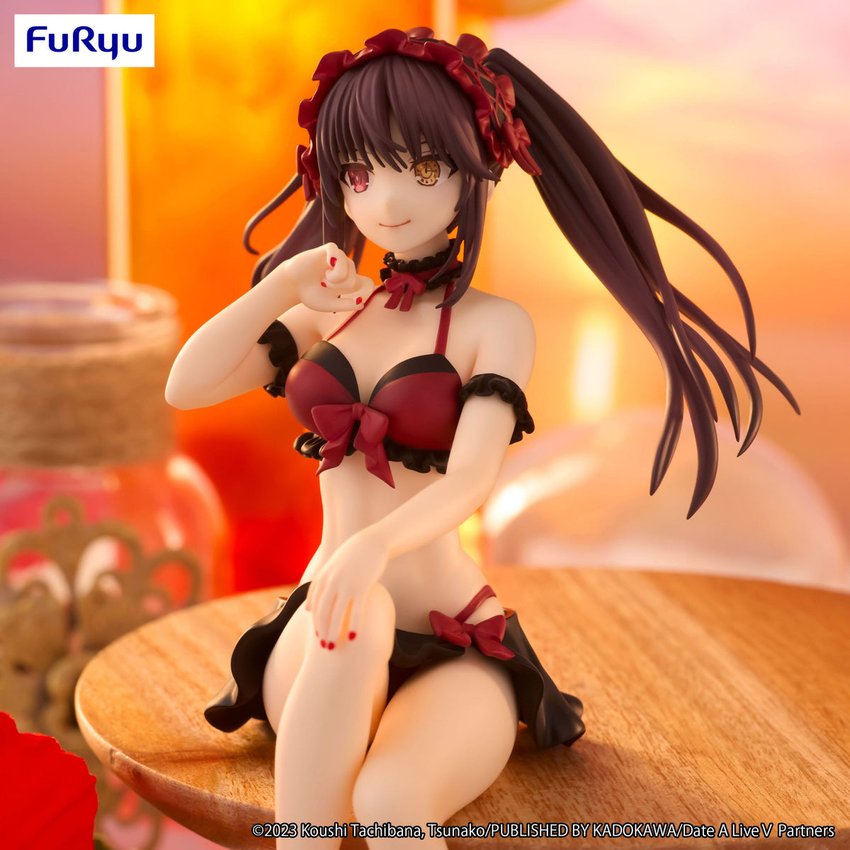 Date A Live - Kurumi Tokisaki - Bouchon de nouille pour maillot de bain figurine (Furyu)