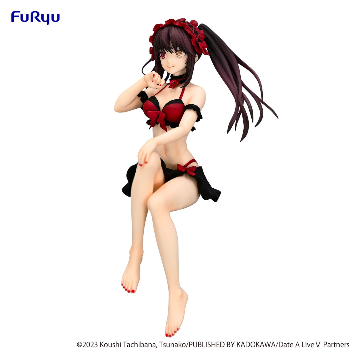 Date A Live - Kurumi Tokisaki - Traje de baño Tapón de fideos figura (Furyu)