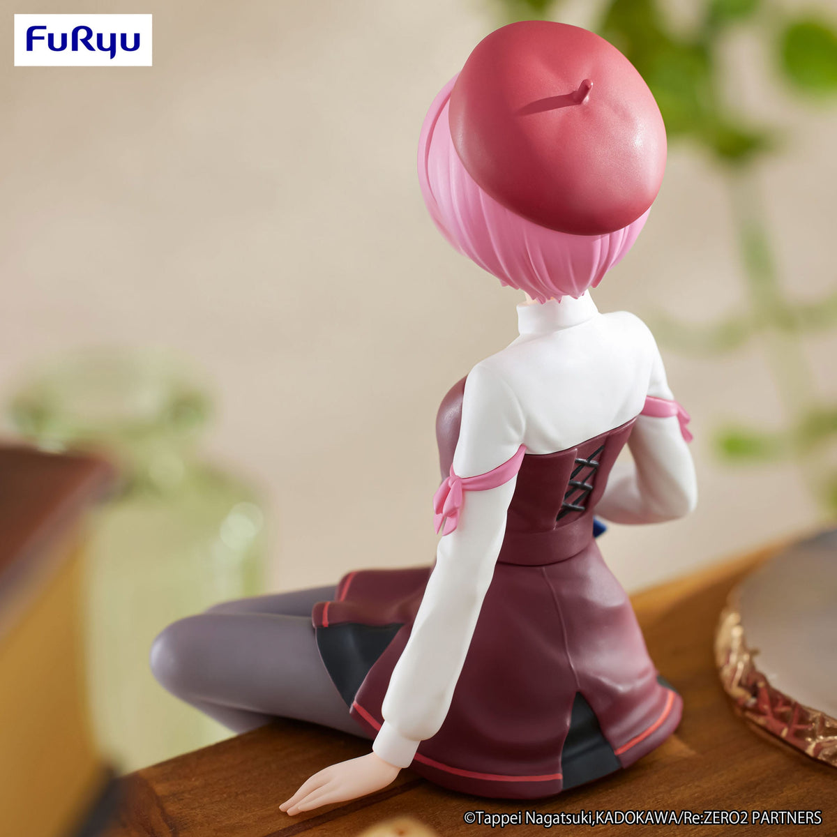 Re:Zero - Ram - Book Girl Noodle Stopper Figur (Furyu)