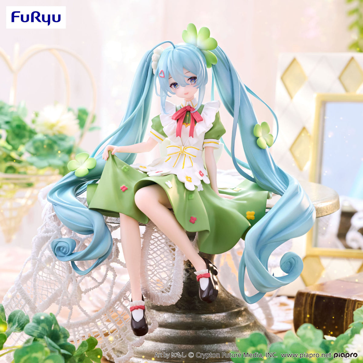 Hatsune Miku - Flower Fairy Clover - Noodle Stopper figure (Furyu)