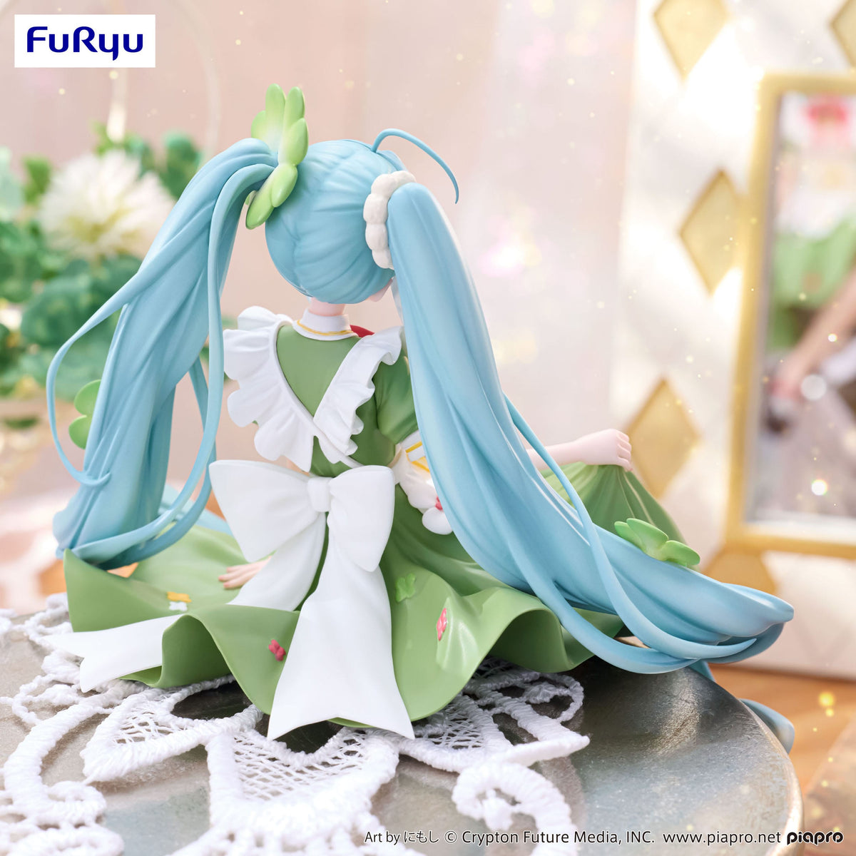 Hatsune Miku - Flower Fairy Clover - Tapón de fideos figura (Furyu)