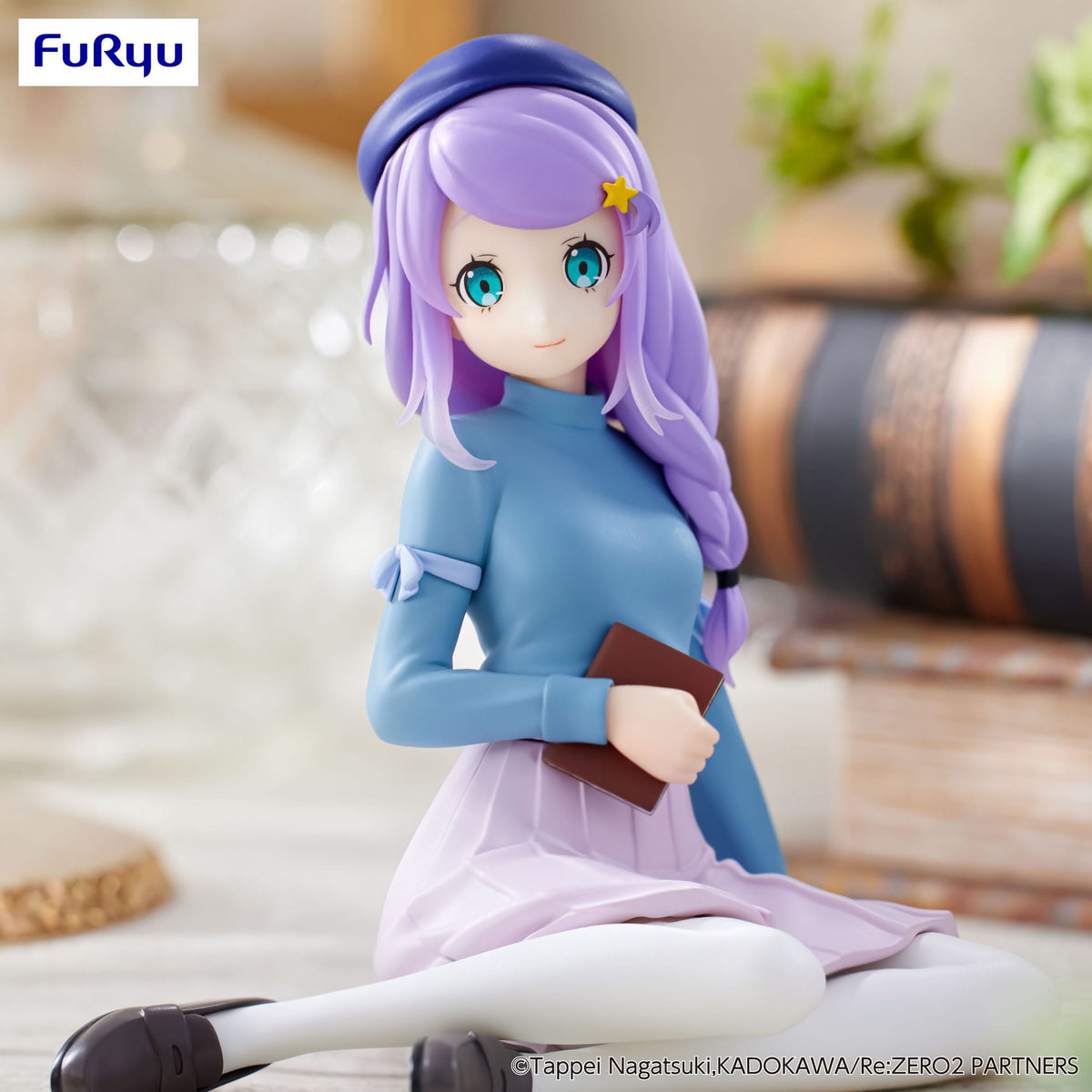 Re: Zero - Anastasia - Libro Girl Noodle Stopper figura (Furyu)