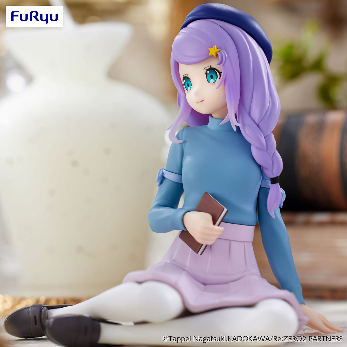 Re: Zero - Anastasia - Libro Girl Noodle Stopper figura (Furyu)