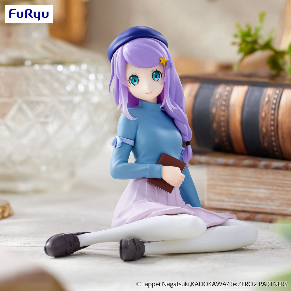 Re: Zero - Anastasia - Libro Girl Noodle Stopper figura (Furyu)