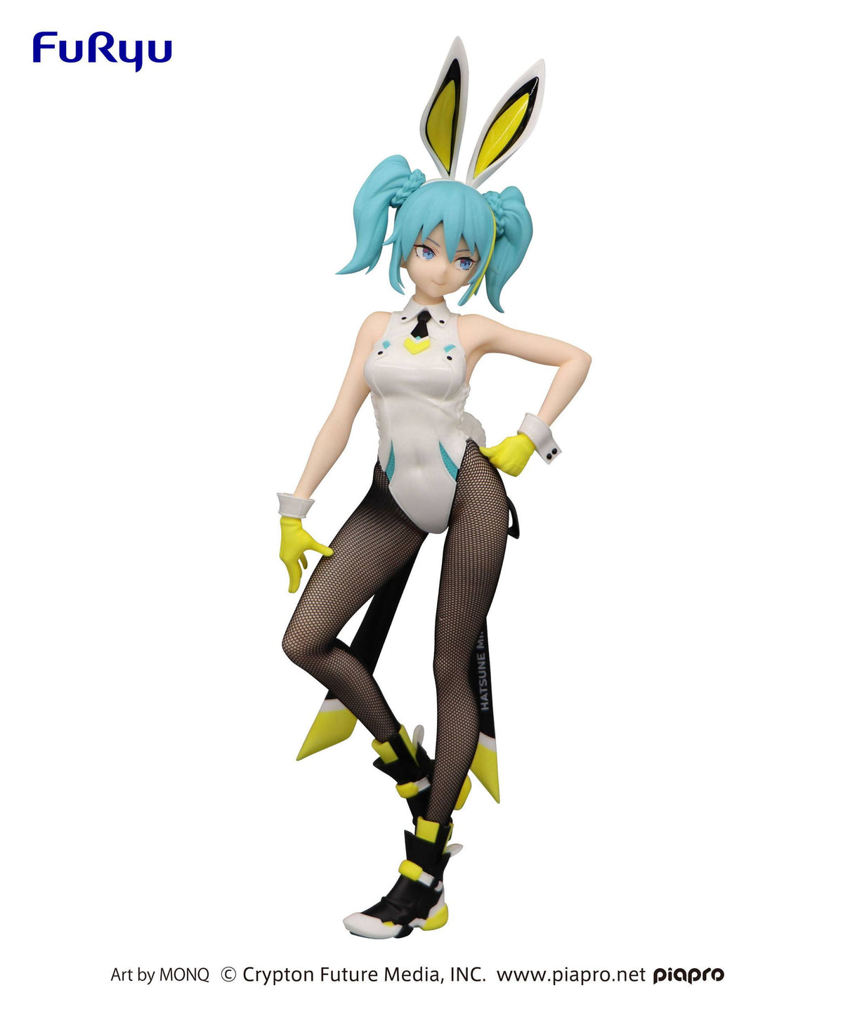 Hatsune Miku - Street Yellow Color - BiCute Bunnies Figur (Furyu)