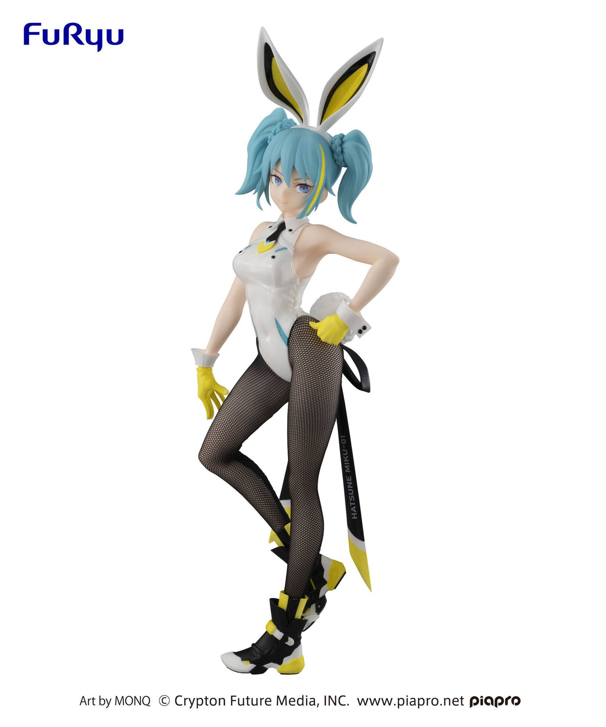 Hatsune Miku - Street Yellow Color - BiCute Bunnies Figur (Furyu)