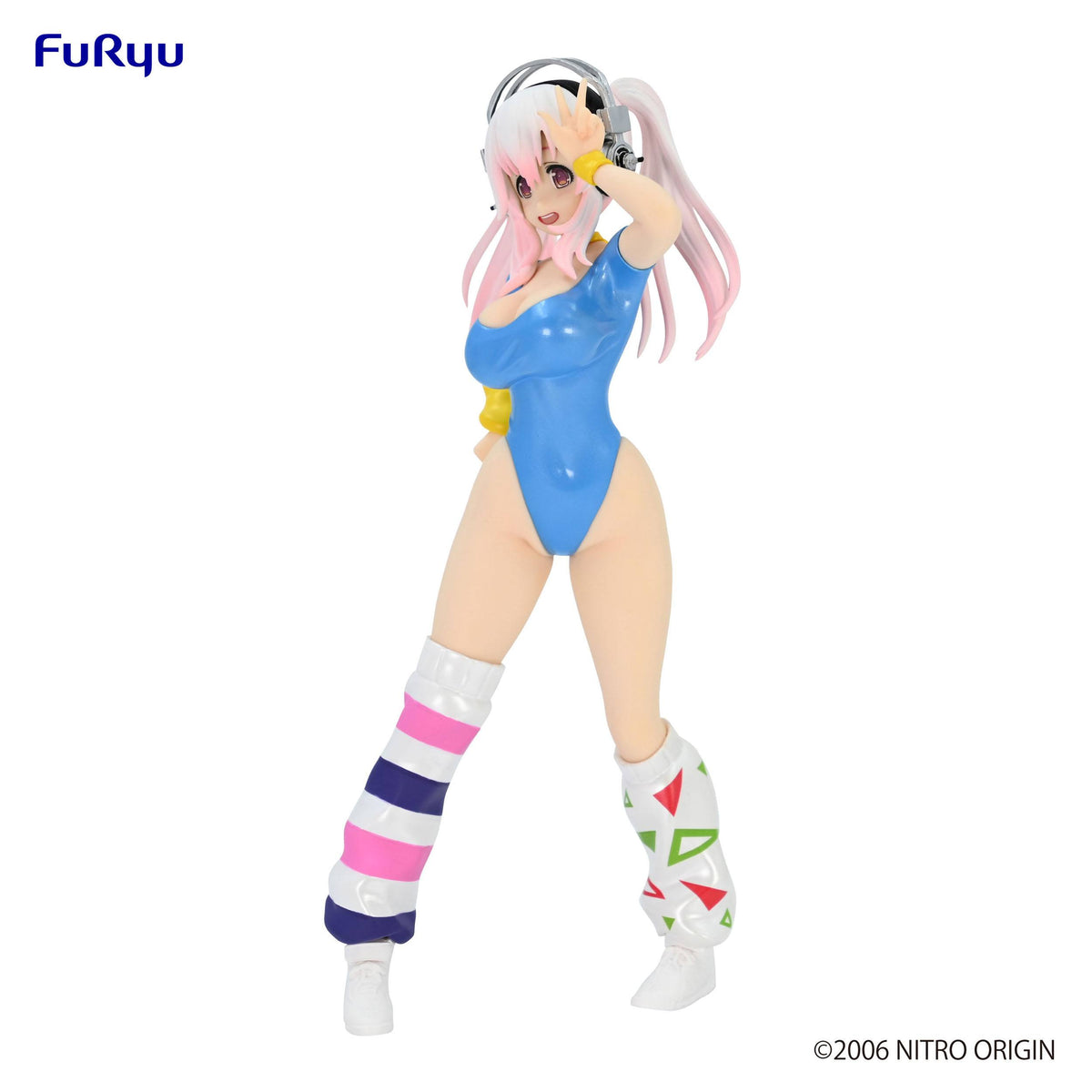 Super Sonico - Concepto figura 80's Blue Ver. (Furyu) (reedición)