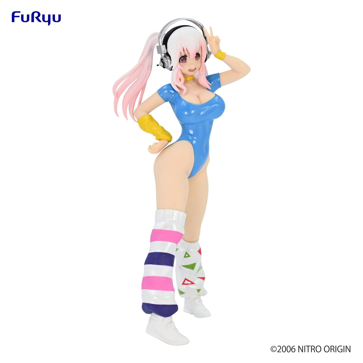 Super Sonico - Concept Figur 80's Blaue Ver. (Furyu) (re-run)