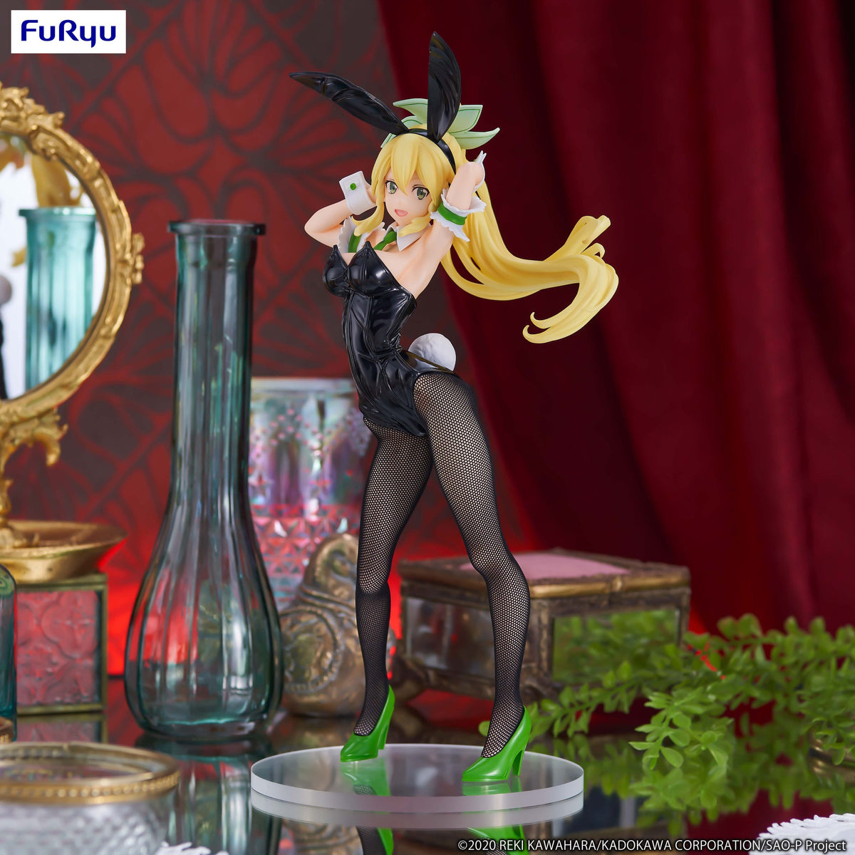 Sword Art Online - Leafa - Bicute Bunnies Figure (FuryU) (OVP deficiency)