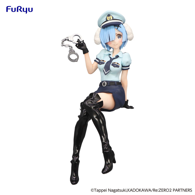 Re:Zero - Rem - Police Officer Cap with Dog Ears Noodle Stopper Figur (Furyu)
