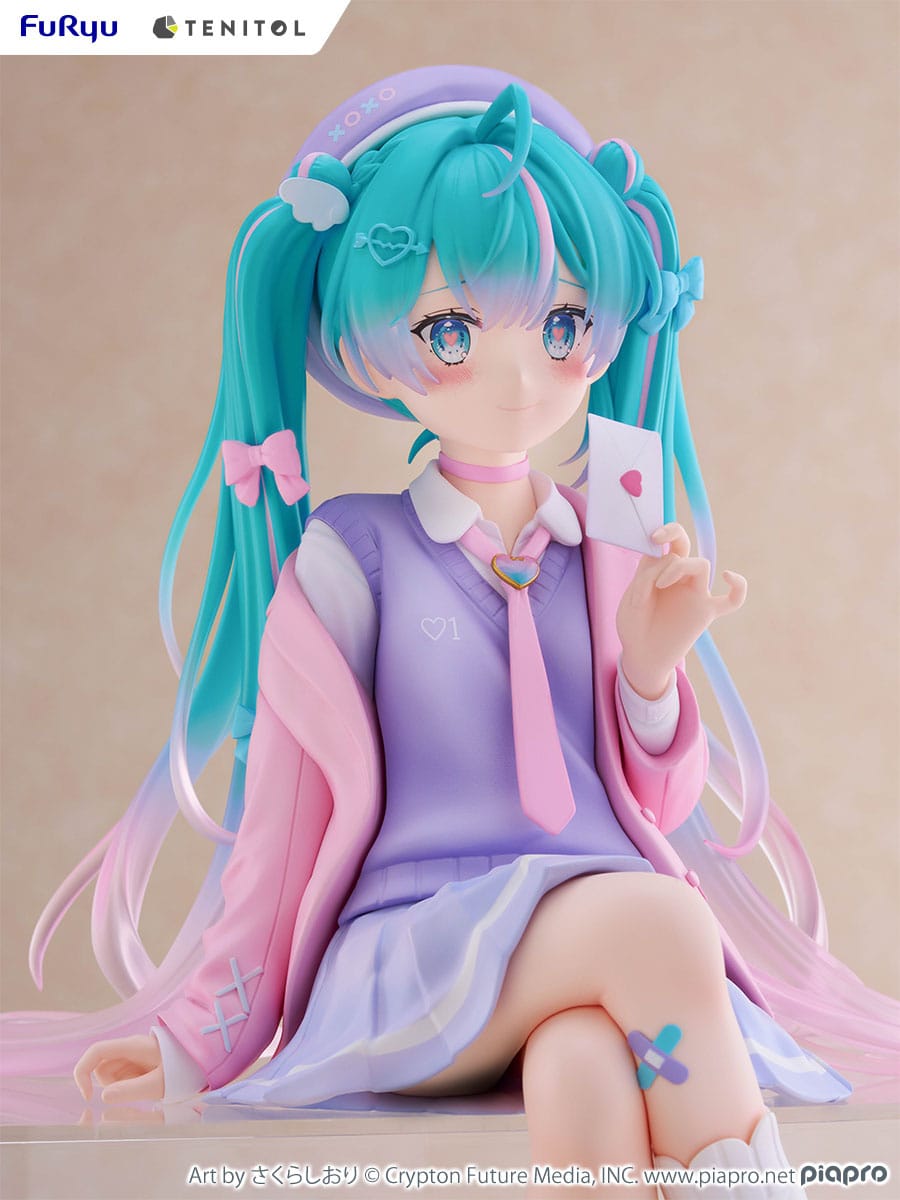 Hatsune Miku - Love Blazer - Tenitol Tapón de Fideos Grande figura (Furyu)