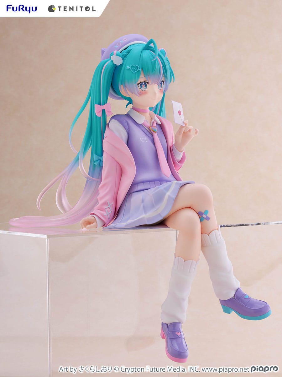 Hatsune Miku - Love Blazer - Tenitol Tapón de Fideos Grande figura (Furyu)