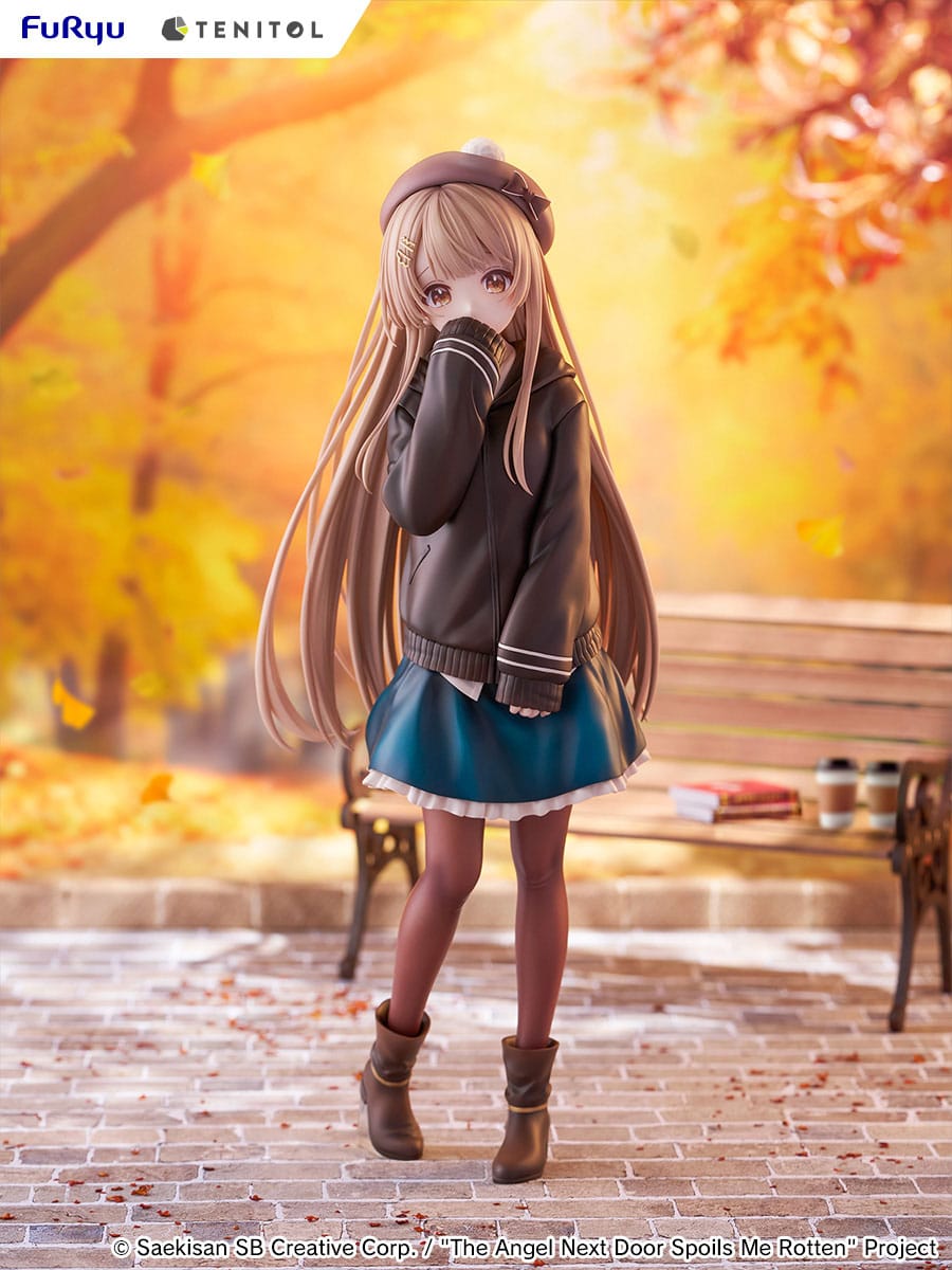 The Angel Next Door Spoils Me Rotten - Mahiru Shiina - Autumn Tenitol Tall Figur (Furyu)
