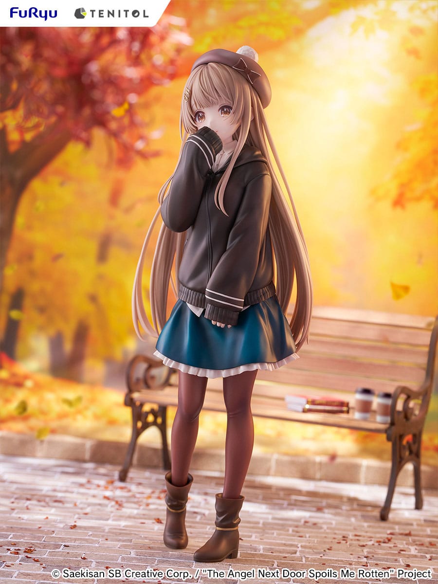 The Angel Next Door Spoils Me Rotten - Mahiru Shiina - Autumn Tenitol Tall Figur (Furyu)
