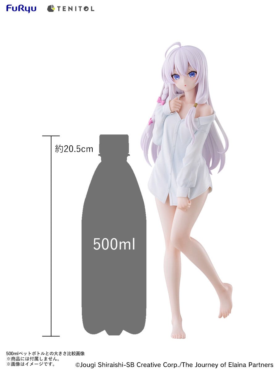 Wandering Witch: The Journey of Elaina - Elania - Shirt Tenitol Tall Figur (Furyu)