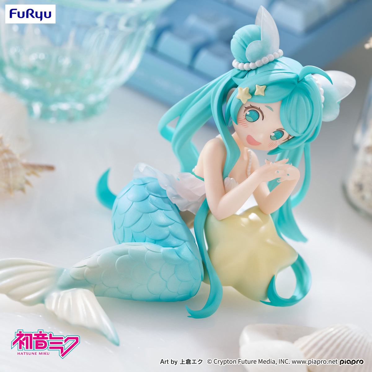 Hatsune Miku - Mermaid Princess - Desktop Fairy Figur (Furyu)