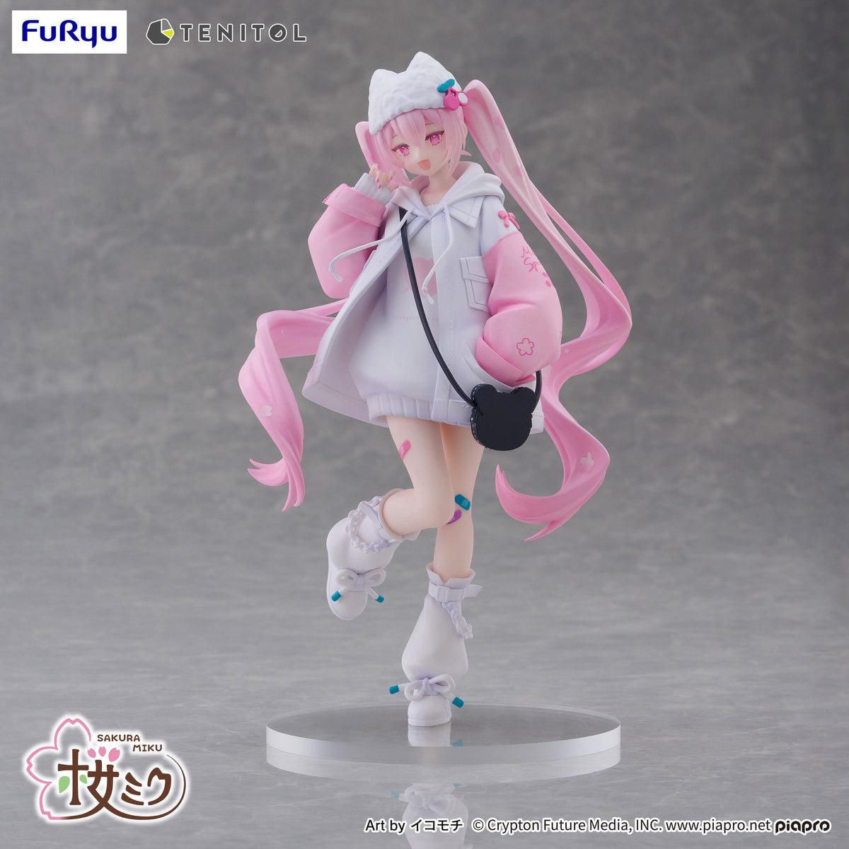 Hatsune Miku - Sakura Miku Cool Style - Tenitol Petit Figur (Furyu)