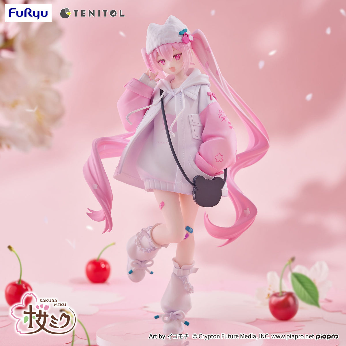 Hatsune Miku - Sakura Miku Cool Style - Tenitol Petit Figur (Furyu)