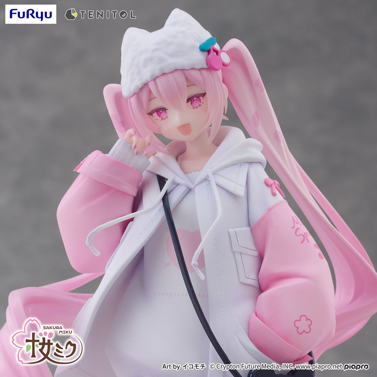 Hatsune Miku - Sakura Miku Cool Style - Tenitol Petit Figur (Furyu)
