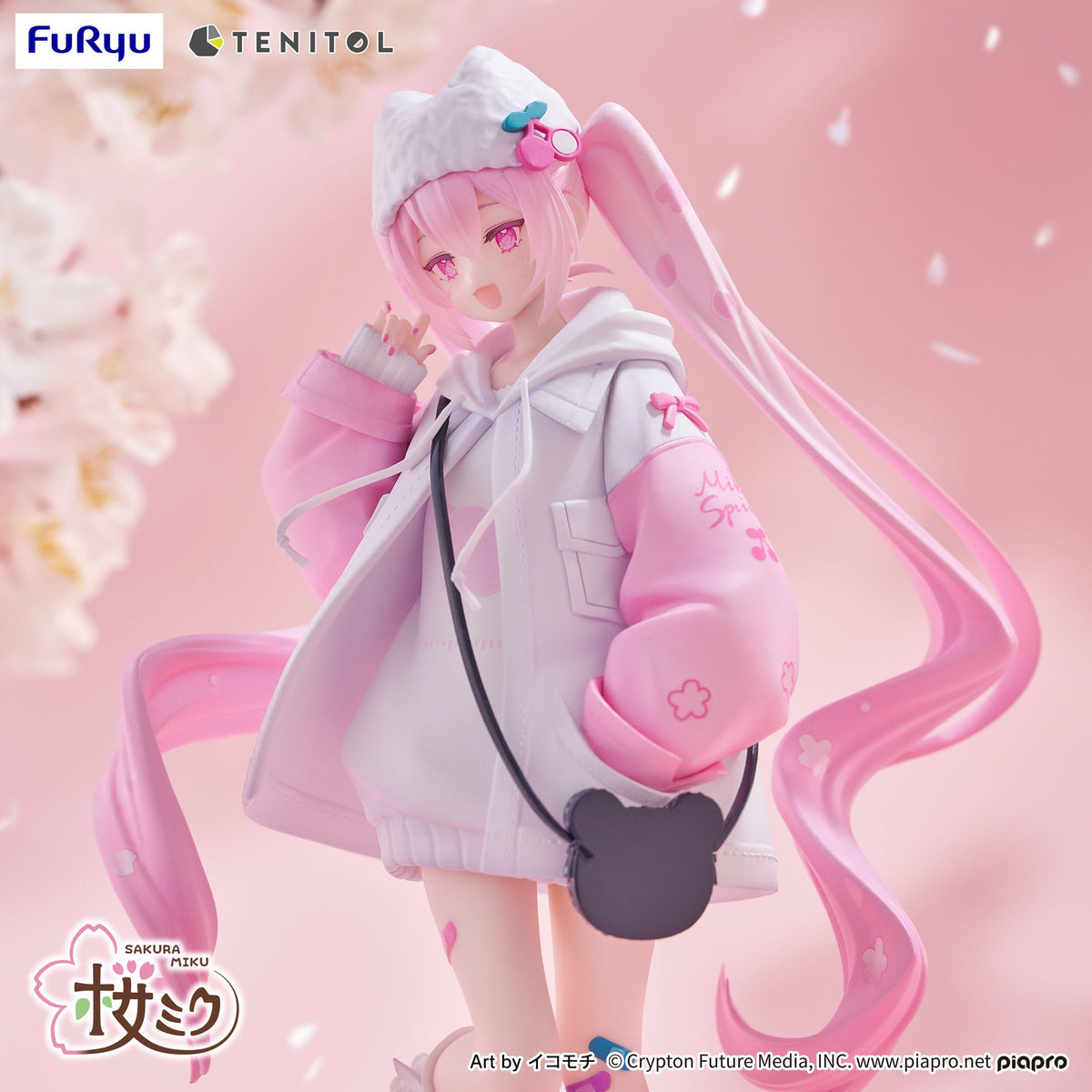 Hatsune Miku - Sakura Miku Cool Style - Tenitol Petit Figur (Furyu)