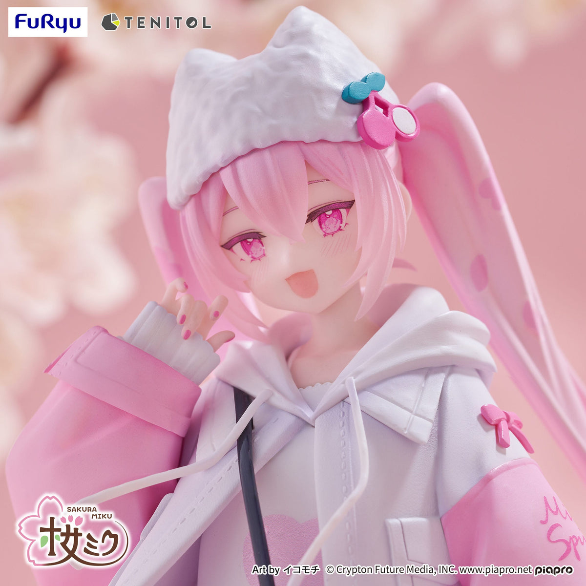 Hatsune Miku - Sakura Miku Cool Style - Tenitol Petit Figur (Furyu)