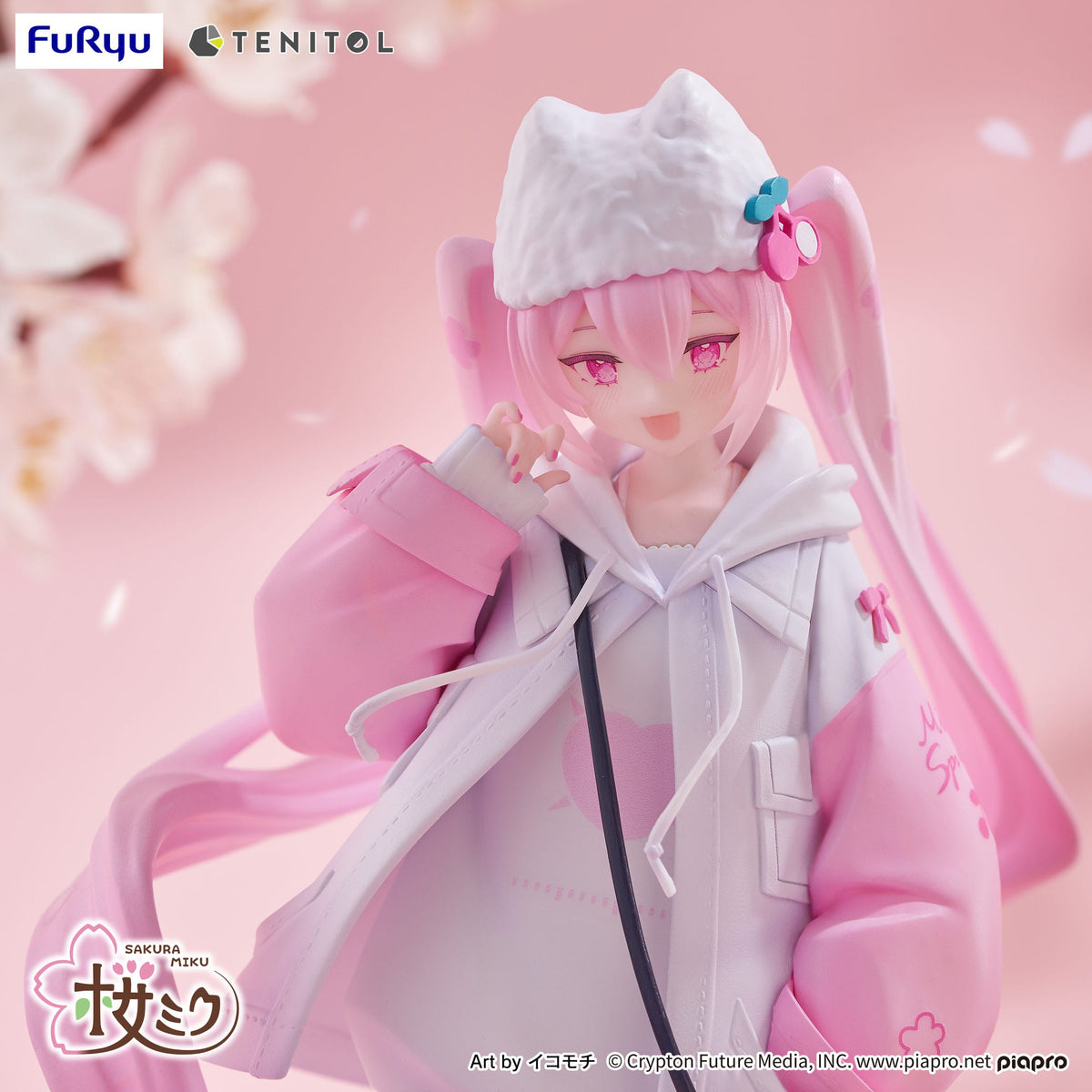 Hatsune Miku - Sakura Miku Cool Style - Tenitol Petit Figur (Furyu)